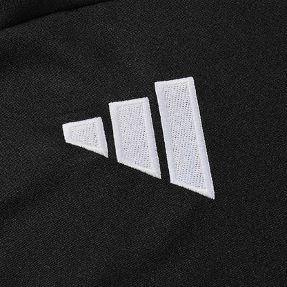 Real Madrid Infantil Zíper Moletom Conjunto (Top+Pants) 2025/26 Preto