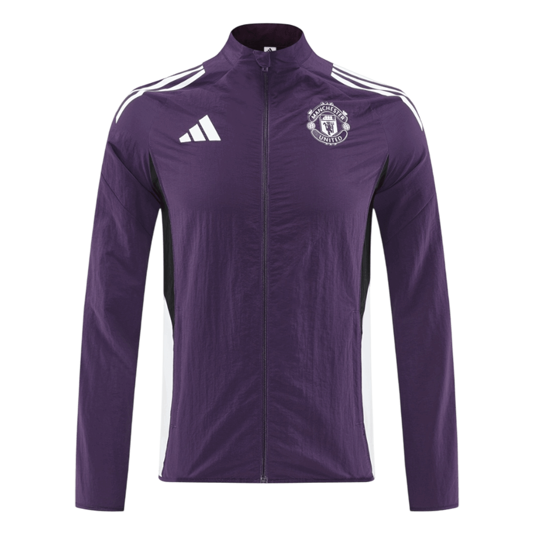 Manchester United  Jaqueta Corta-Vento 2025/26 Roxo