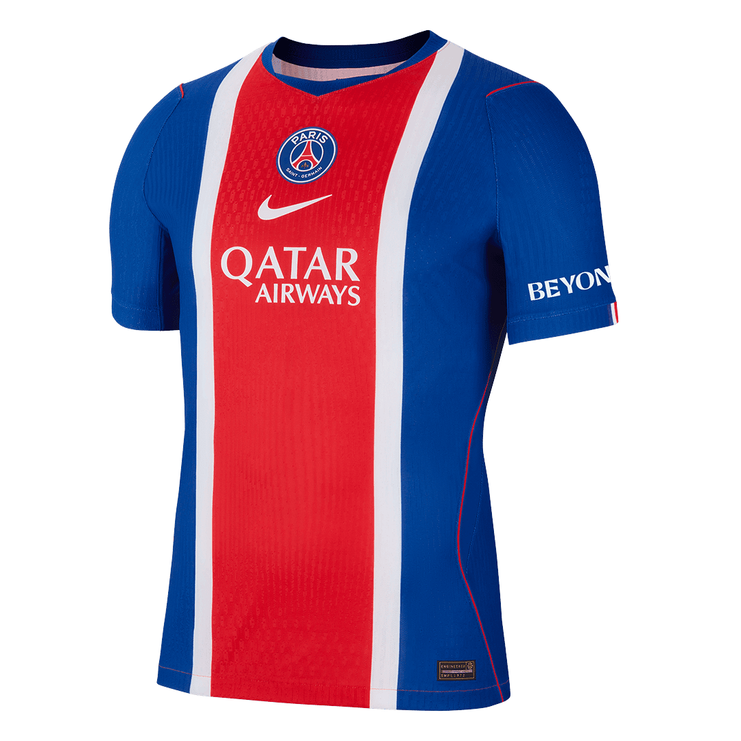 Versão do Jogador O. DEMBÉLÉ #10 PSG Casa Futebol Camisas 2026/27 Azul