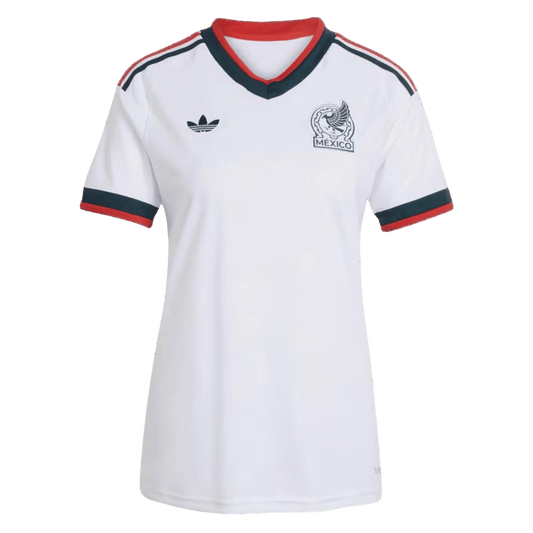 Mulheres Mexico Alternativa Camisa Copa do Mundo 2026 Branco