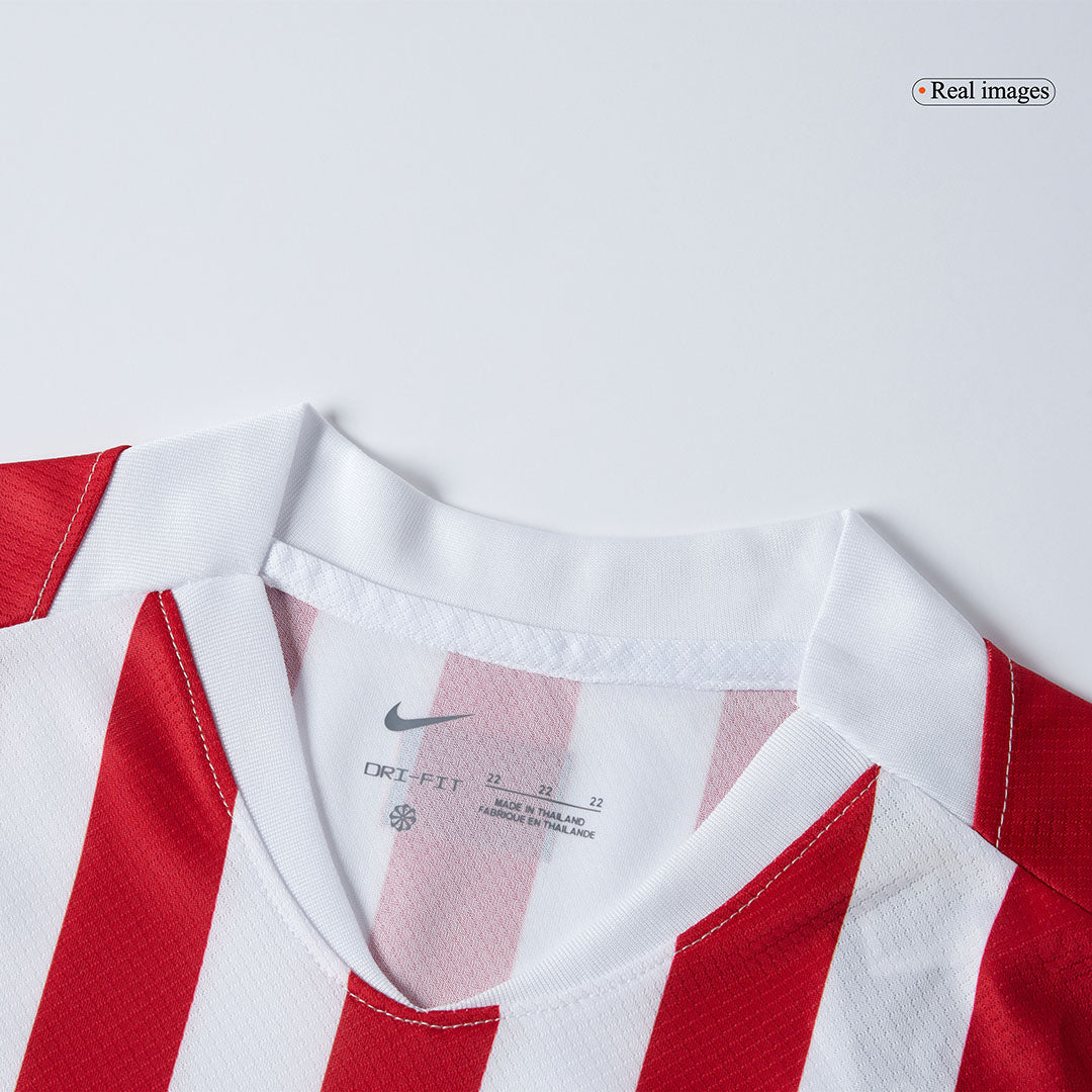 Atletico Madrid Infantil Casa Conjunto (Camisa + Calção + Meias) 2025/26