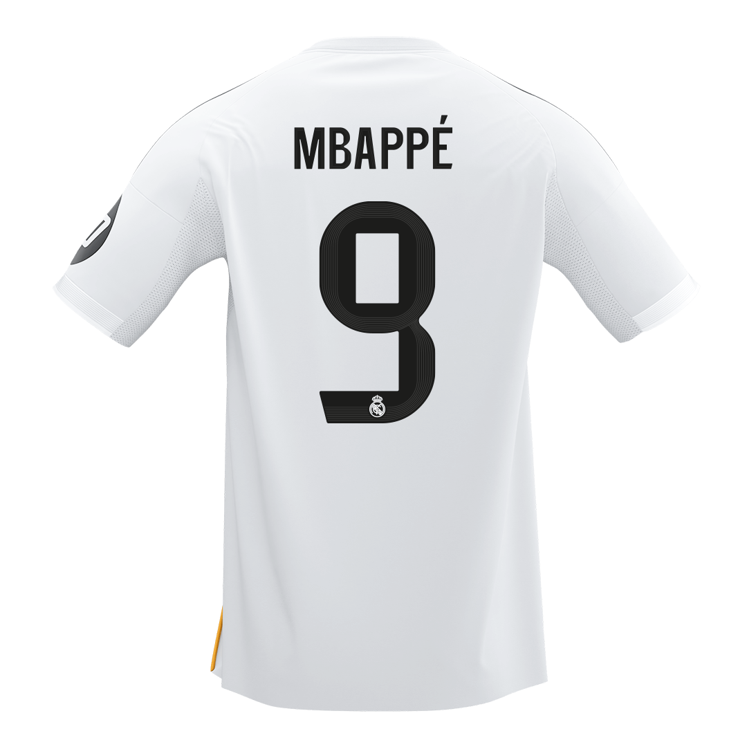 【Super Qualidade】MBAPPÉ #9 Real Madrid
 Casa Futebol Camisa 2025/26 Branco