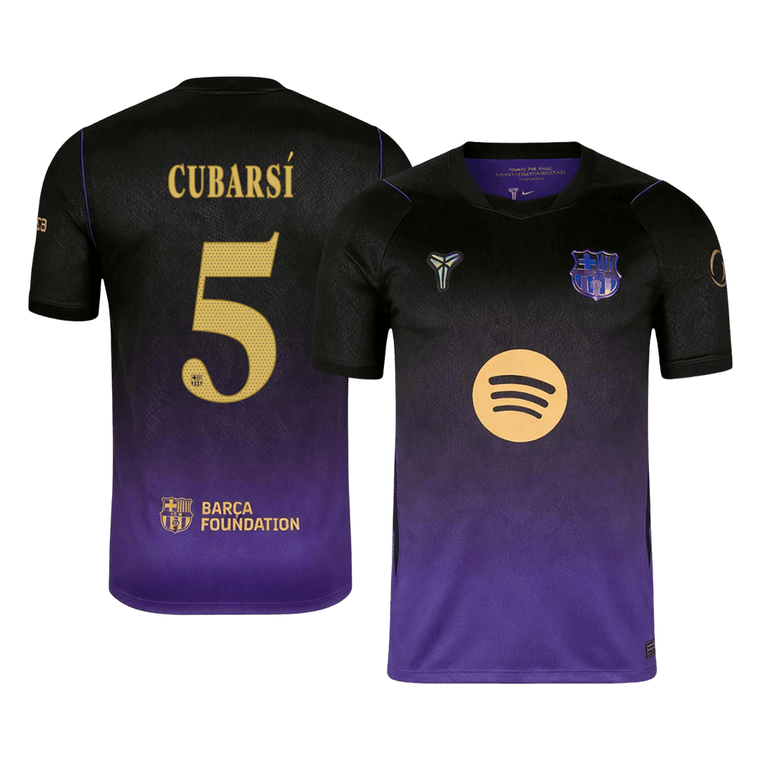 CUBARSÍ #5 Barcelona Fora Camisa 2026/27 UCL