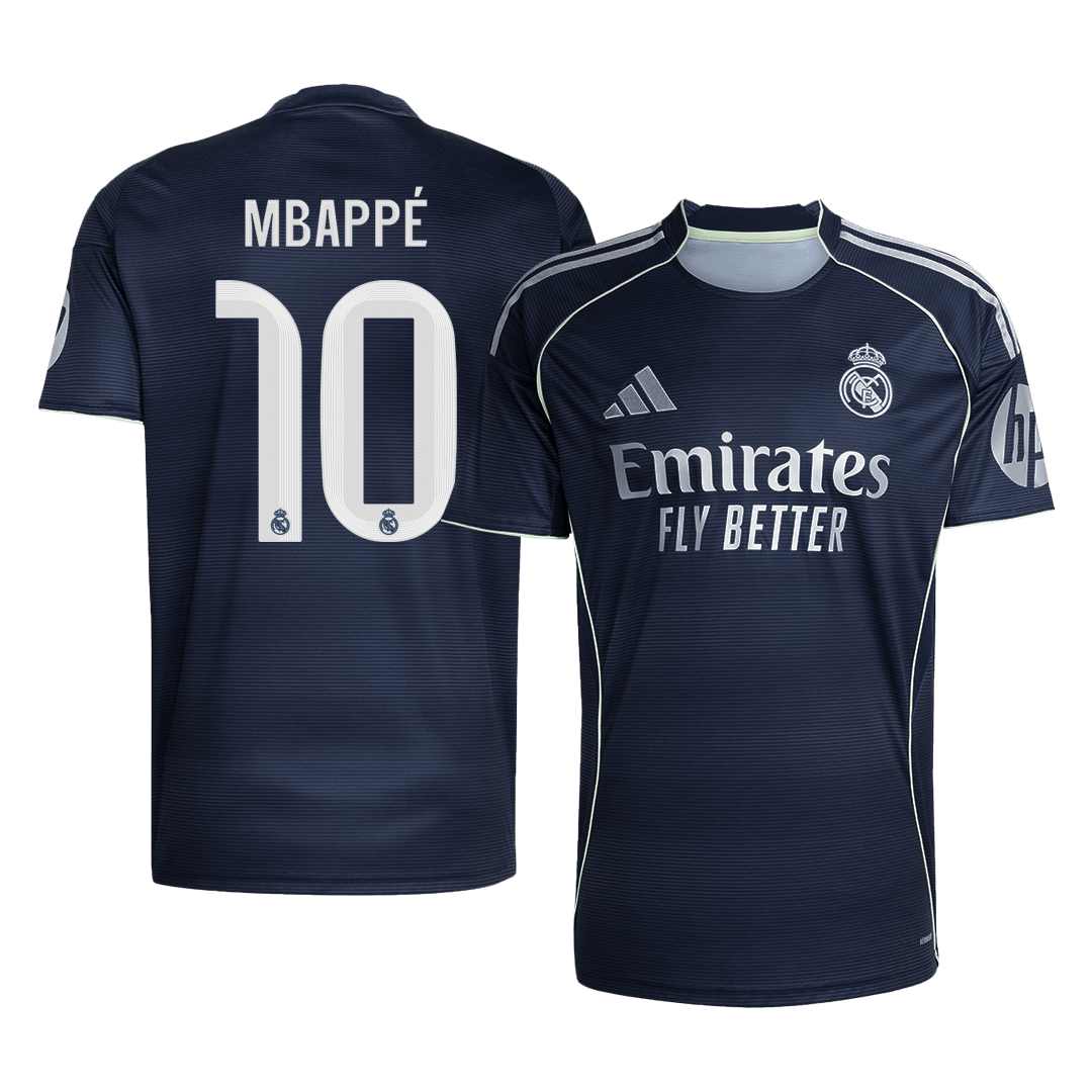 MBAPPÉ #10 Real Madrid Fora Camisa 2025/26- Marinha
