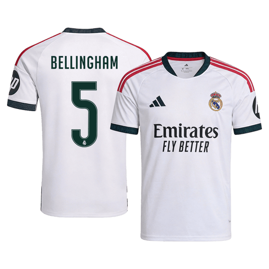 【Super Qualidade】BELLINGHAM #5 Real Madrid
 Casa Futebol Camisa 2026/27 Branco
