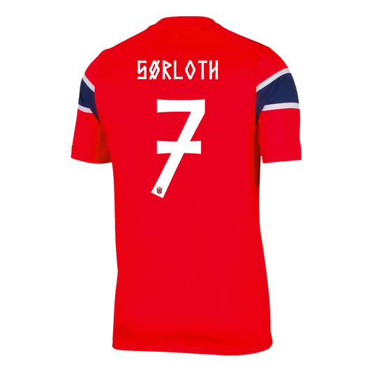 SØRLOTH #7 Norway Casa Copa do Mundo Camisa 2026