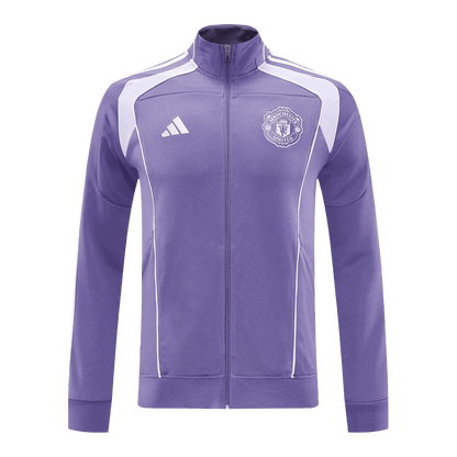 Manchester United Formação Blusão 2025/26 Roxo