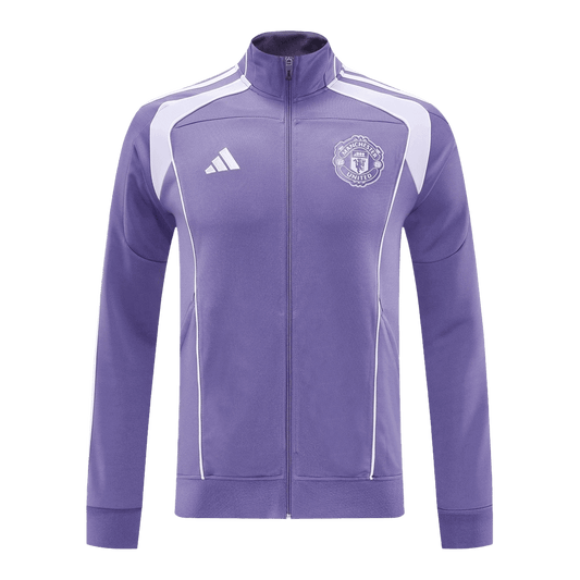 Manchester United Formação Blusão 2025/26 Roxo