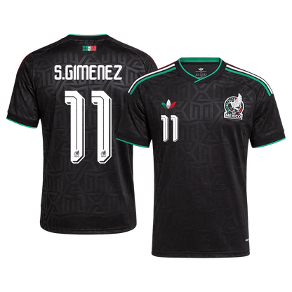 S.GIMENEZ #11 Mexico Terceira Copa do Mundo Camisa 2026 Preto