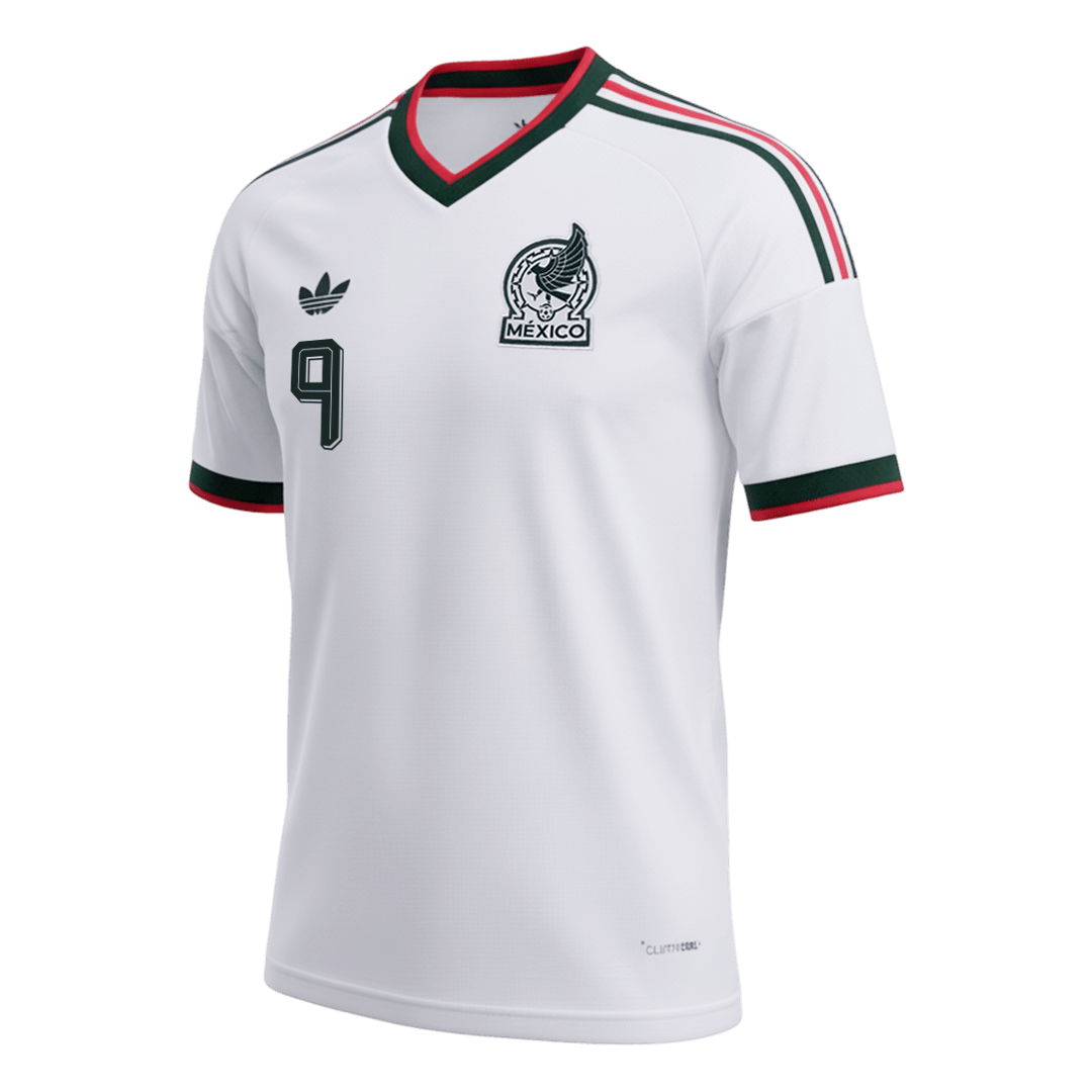 RAÚL #9 Mexico Fora Copa do Mundo Camisa 2026 Branco
