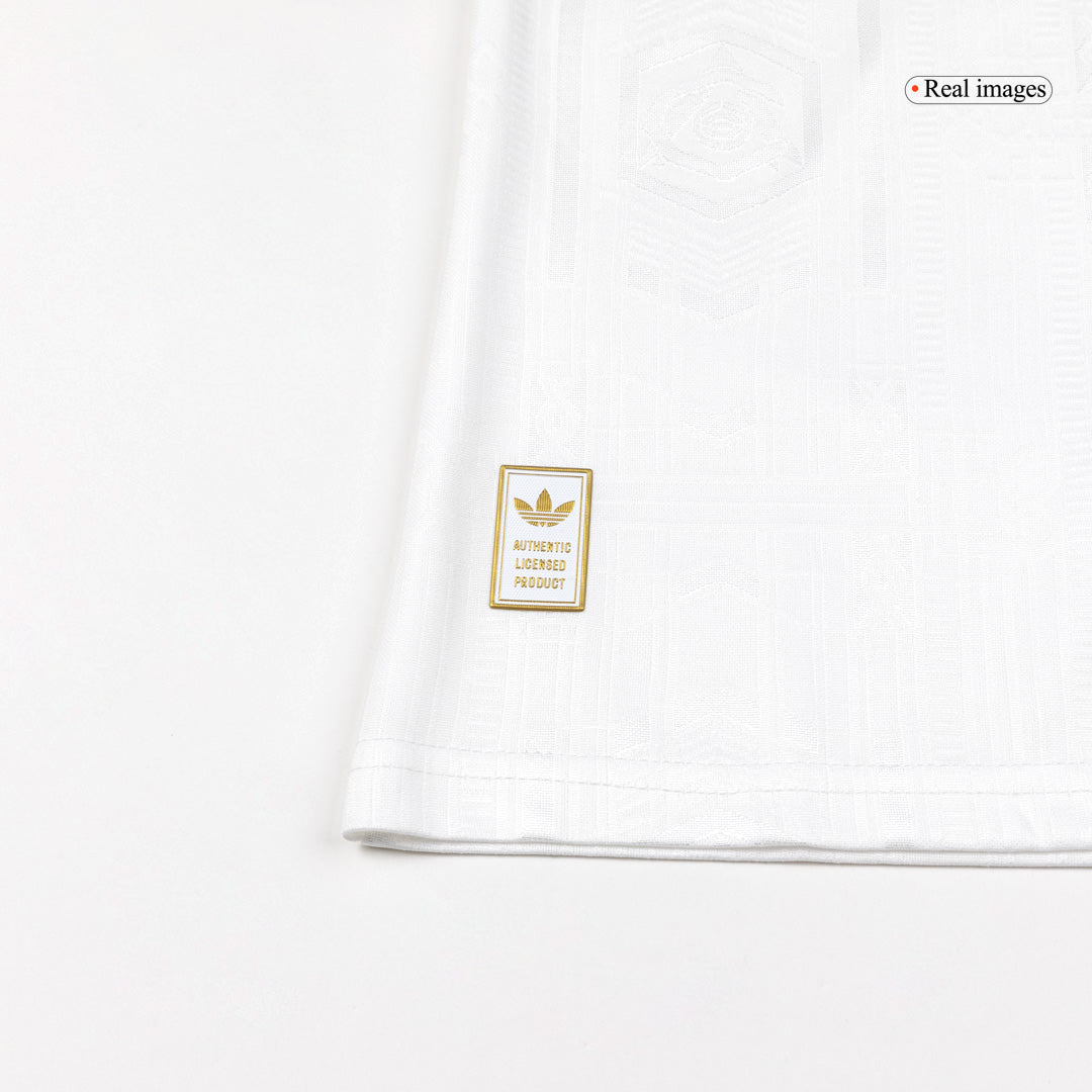 Autêntico Arsenal Fora Terceira Futebol Camisas 2025/26 Branco