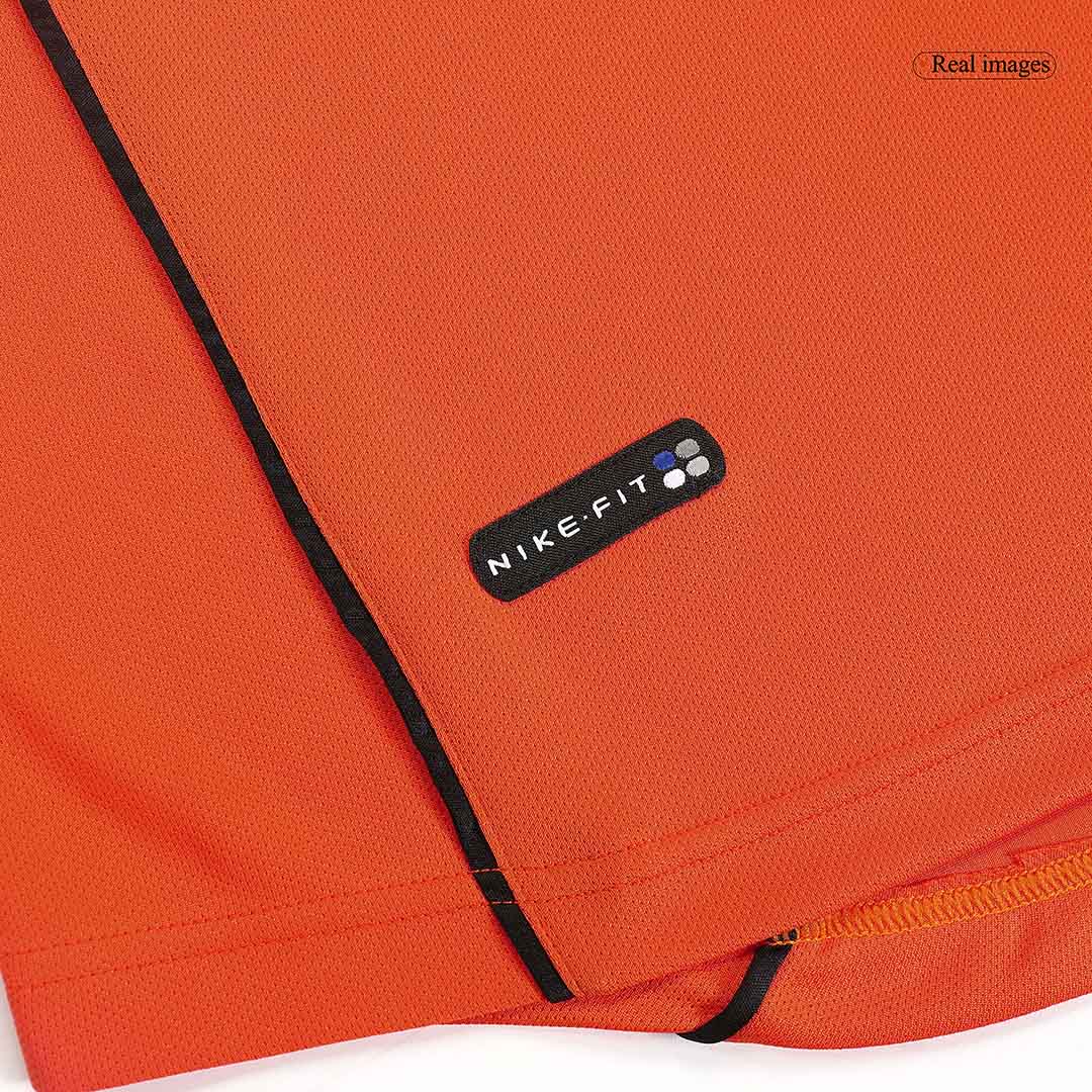 Retrô Netherlands Casa Copa do Mundo Camisa 1998 Laranja