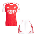 Arsenal Casa Camisa Conjunto (Camisola + Calções) 2025/26-Vermelho