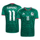 S.GIMENEZ #11 Mexico Casa Camisa 2026 Verde