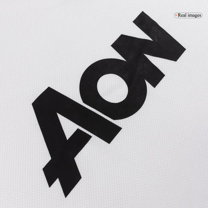 Retrô Manchester United Fora Camisa 2010/11 Branco