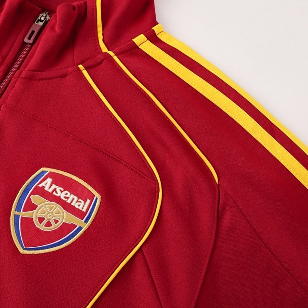 Arsenal Treino Jaqueta Conjunto (Jaqueta + Calças) 2025/26 Vermelho