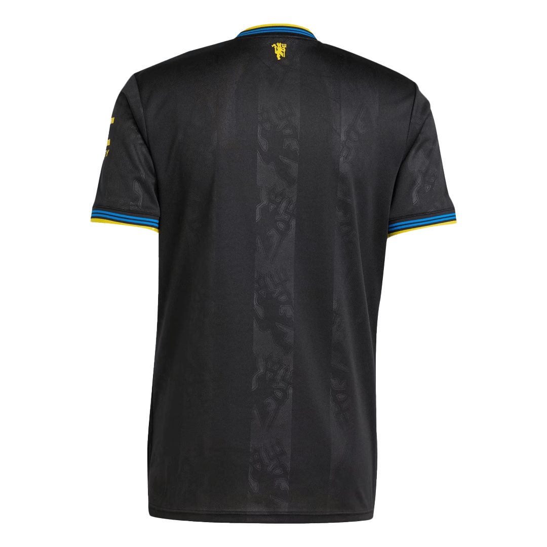 Manchester United Fora Terceira Camisa 2025/26- Preto