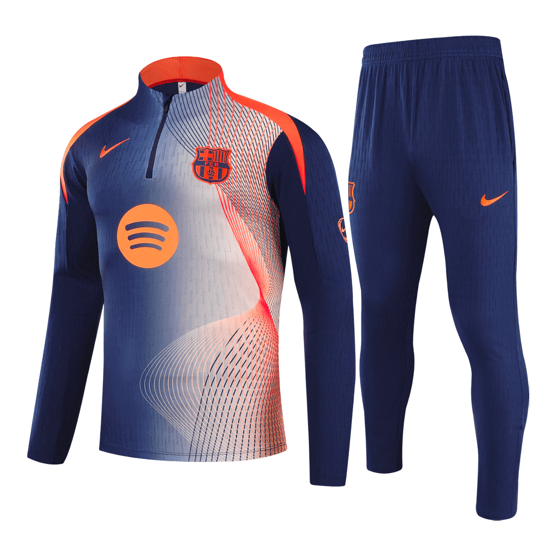 Barcelona Zíper Moletom Conjunto (Top+Calças) 2025/26