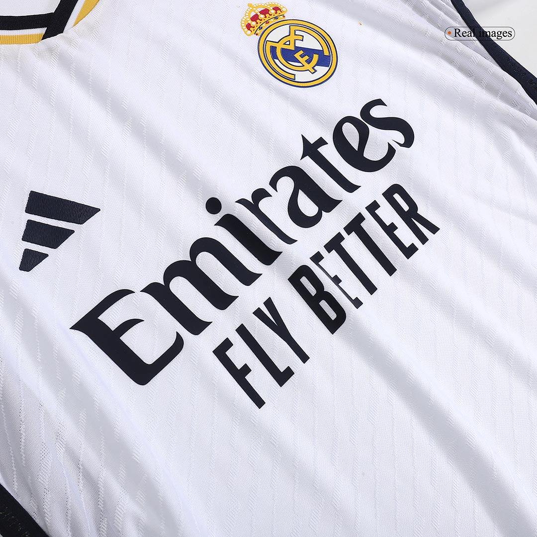 CHAMPIONS KROOS #6 Real Madrid Home 2023/24 Authentic Football Shirt