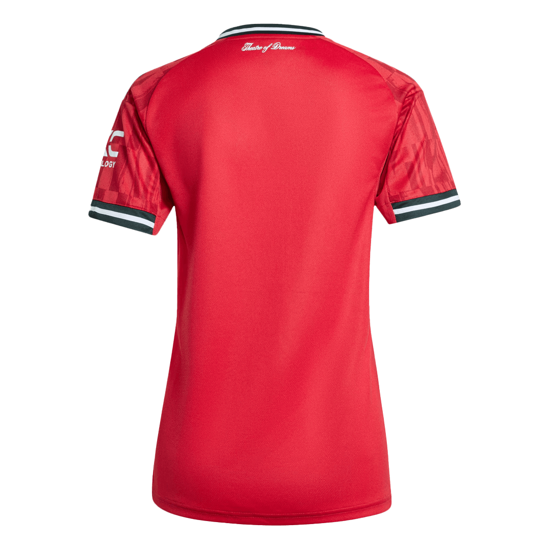Mulheres Manchester United Camisa 2025/26-Vermelho