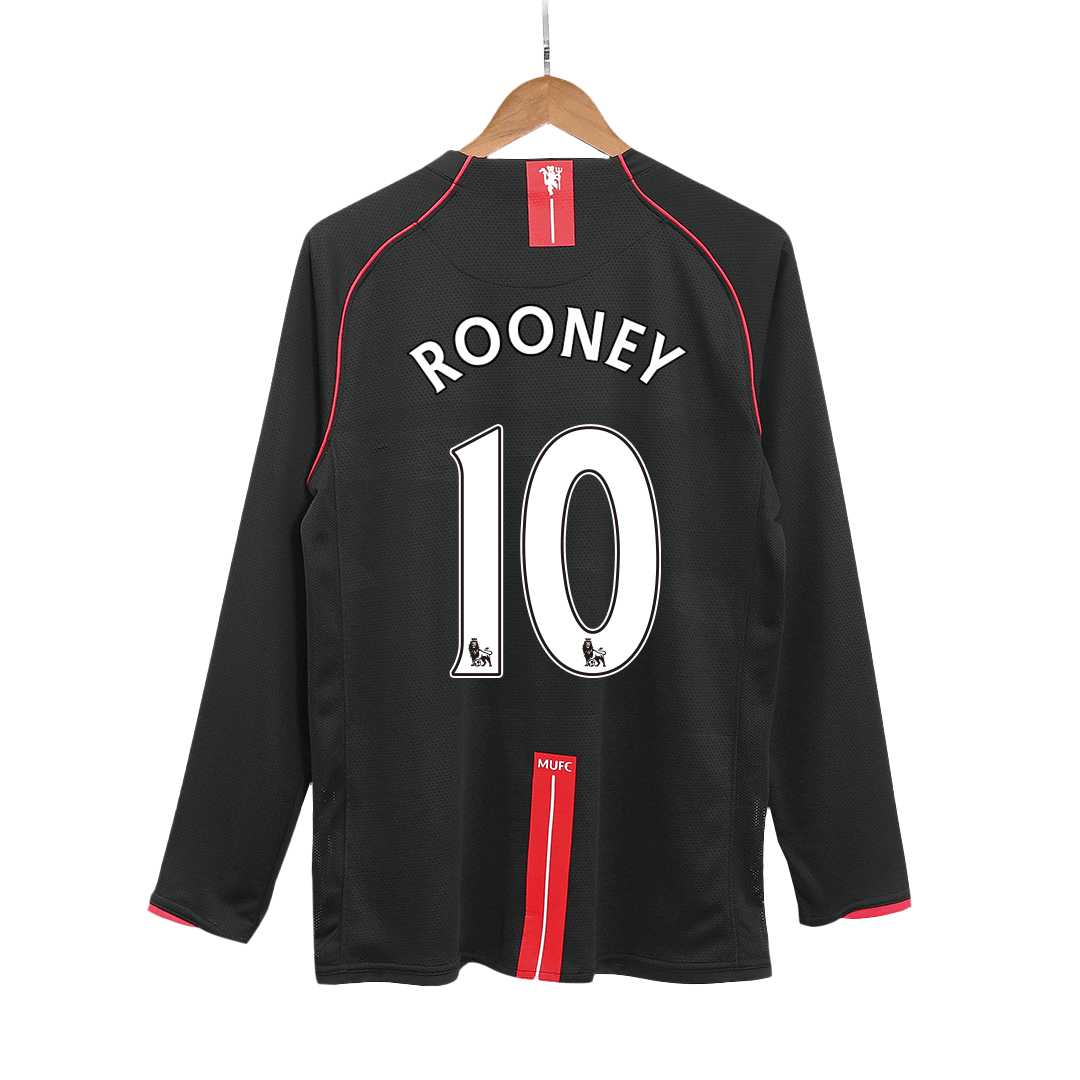 ROONEY #10 Manchester United 2007/08 Retro Football Shirt