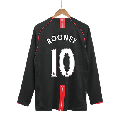 Camiseta de fútbol retro ROONEY #10 del Manchester United 2007/08