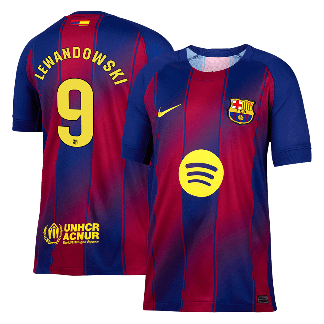 LEWANDOWSKI #9 Barcelona Casa Camisola 2025/26