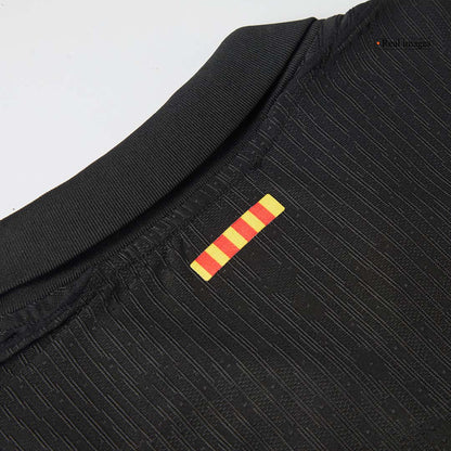 Camisola de Futebol Autêntica do Barcelona Away 2024/25 - Logotipo Spotify sem Texto