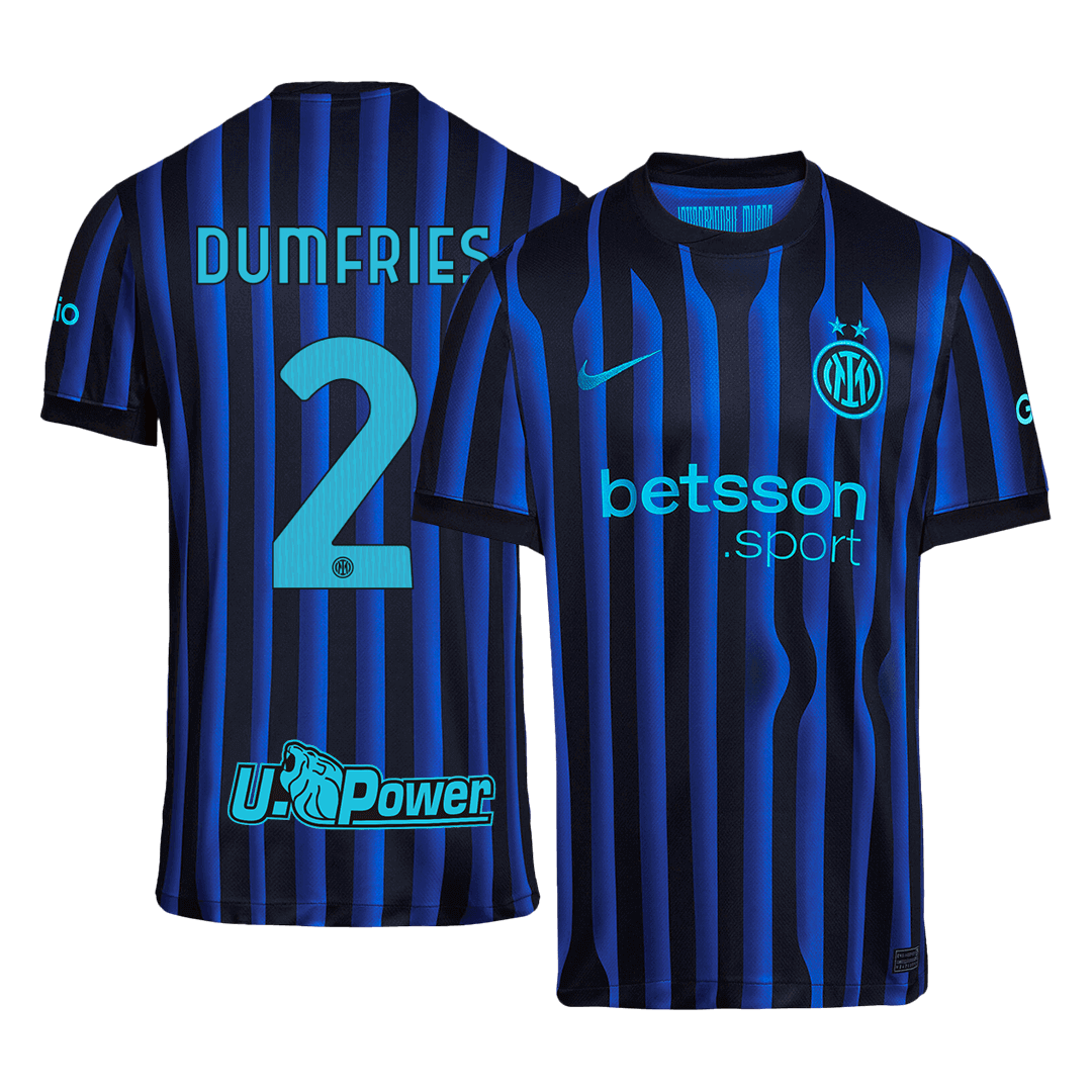 DUMFRIES #2 Inter Milan Casa Camisa 2025/26