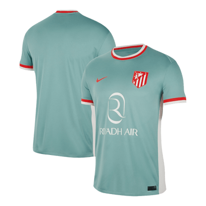 Camiseta de fútbol visitante personalizada del Atlético de Madrid 2024/25