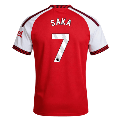 SAKA #7 Arsenal Casa Camisa 2026/27 Vermelho