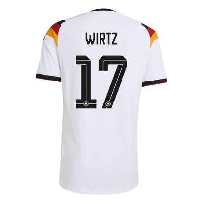Jogador WIRTZ #17 Germany Casa World Cup Futebol Camisas 2026 Branco