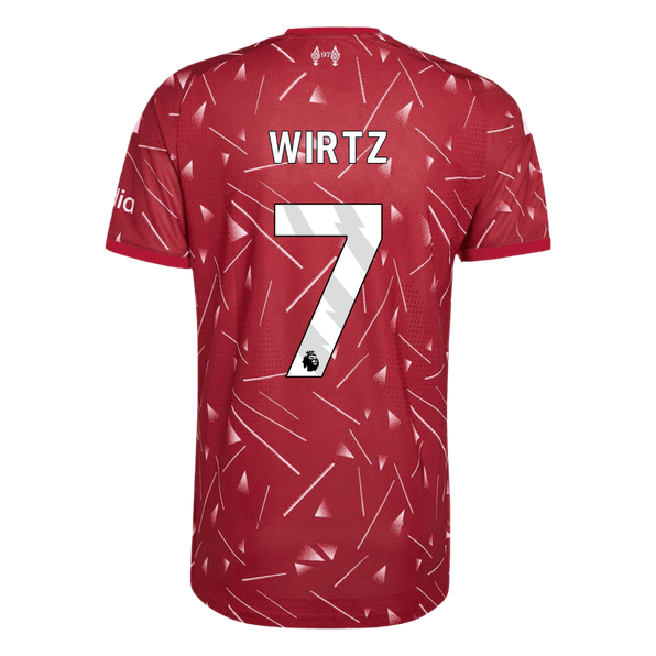 Versão do Jogador WIRTZ #7 Liverpool Casa Futebol Camisas 2026/27 Vermelho