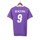 Camisola Retro Real Madrid BENZEMA #9 Away Soccer Shirt 2016/17