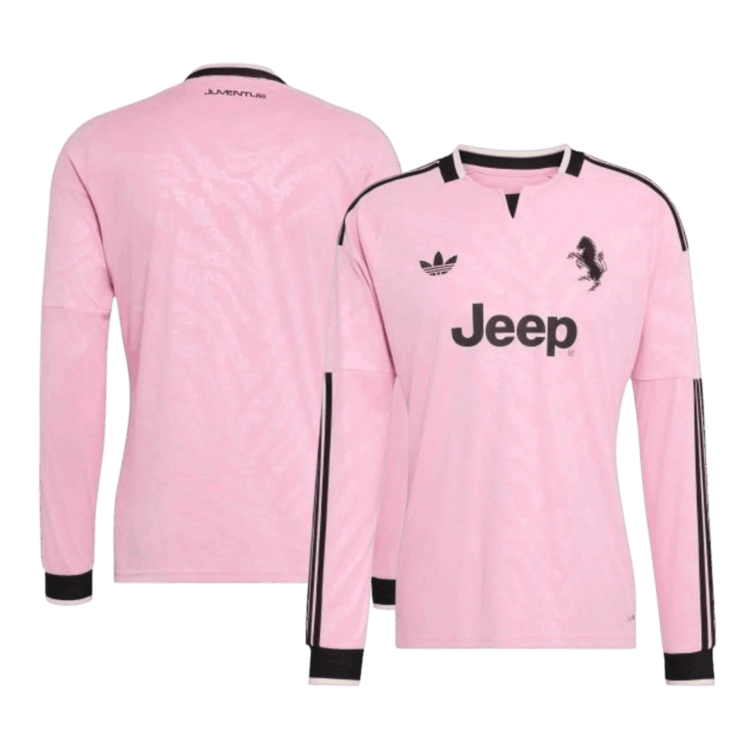 Juventus Fora Manga comprida Camisa 2026/27 Rosa