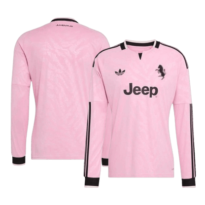 Juventus Fora Manga comprida Camisa 2026/27 Rosa