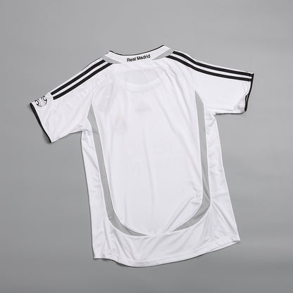 Retrô Real Madrid Casa Camisa 2006/07 Branco