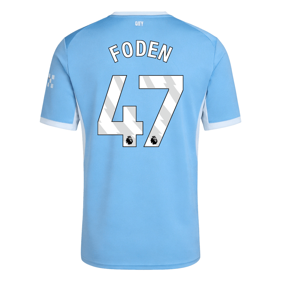 FODEN #47 Manchester City Casa Camisa 2026/27 Azul