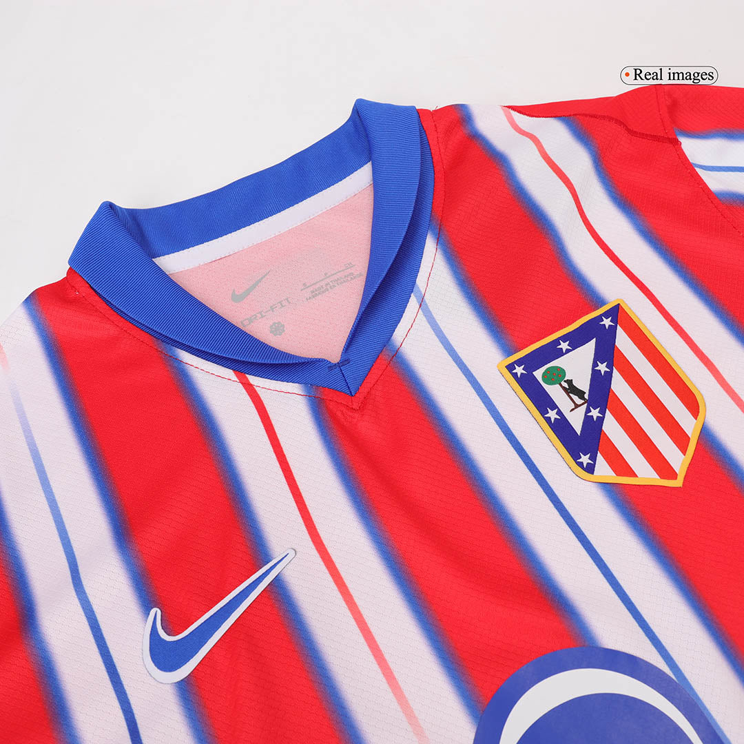 Atletico Madrid Soccer Jersey Home Custom Shirt 2024/25