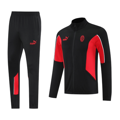 AC Milan Treino Jaqueta Conjunto (Jaqueta + Calças) 2025/26 Preto