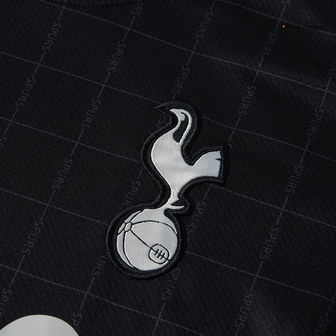 XAVI #7 Tottenham Hotspur Fora Camisa 2025/26- Preto - UCL
