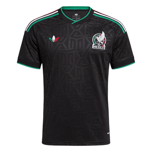 Mexico Terceira Copa do Mundo Camisa 2026 Preto - camisola de futebol para adeptos em