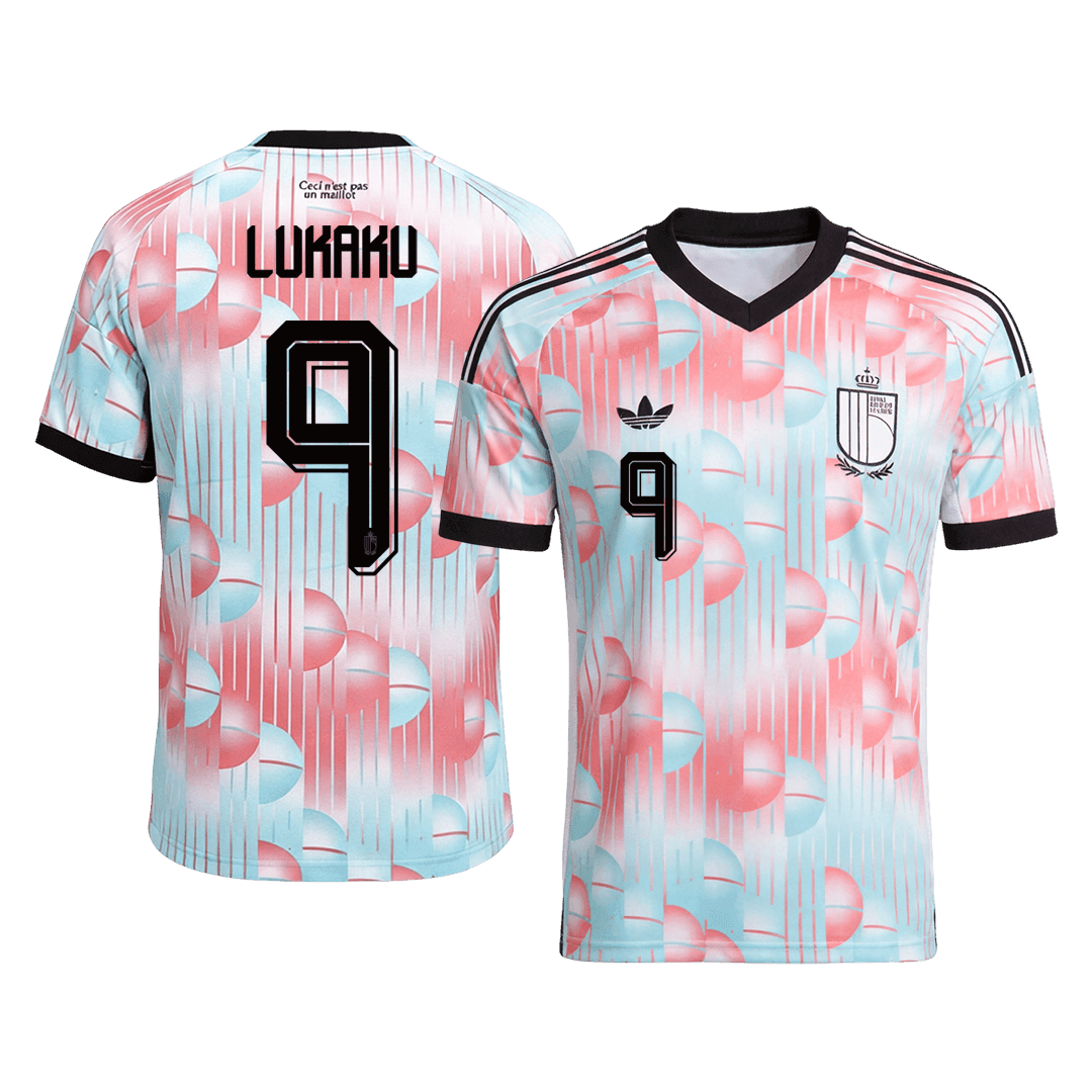 LUKAKU #9 Belgium Fora Copa do Mundo Camisa 2026