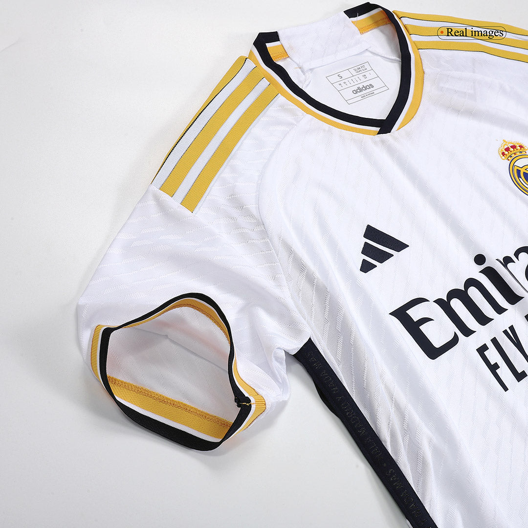 CHAMPIONS KROOS #6 Real Madrid Home 2023/24 Authentic Football Shirt