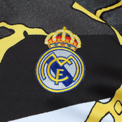 Real Madrid Infantil Zíper Moletom Conjunto (Top+Pants) 
 2025/26 Preto