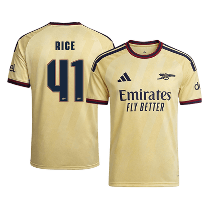 RICE #41 Arsenal Terceira Camisa 2026/27 Amarelo UCL