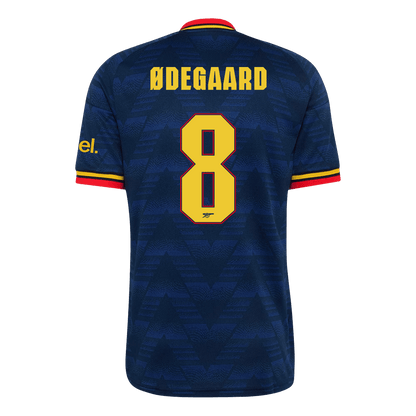 ØDEGAARD #8 Arsenal Fora Camisa 2026/27 Azul UCL