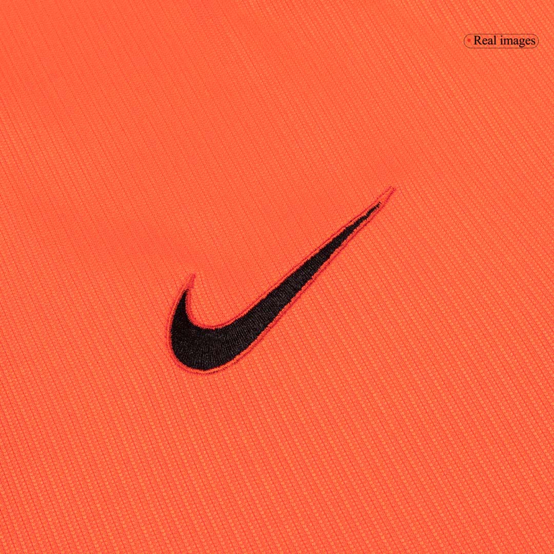 VIRGIL #4 Netherlands Casa Copa do Mundo Camisa 2026 Laranja