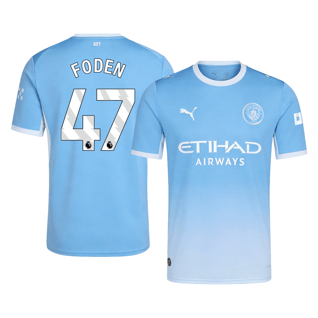 FODEN #47 Manchester City Casa Camisa 2026/27 Azul