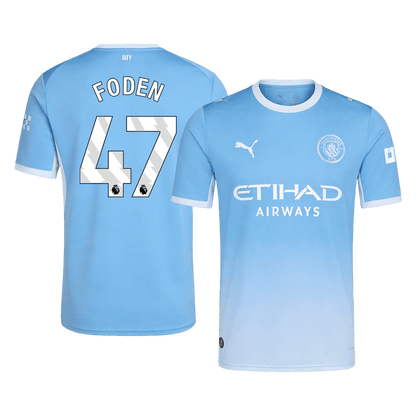 FODEN #47 Manchester City Casa Camisa 2026/27 Azul